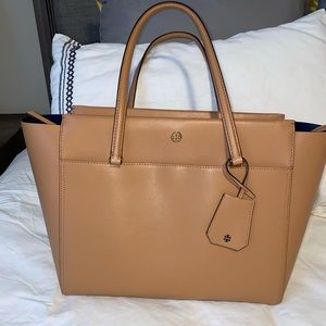 Tory Burch Saffiano Leather Tote